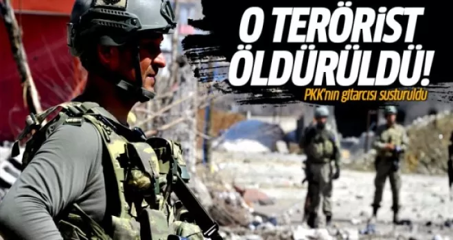 PKK'nın keskin nişancısı 'gitarcı' öldürüldü