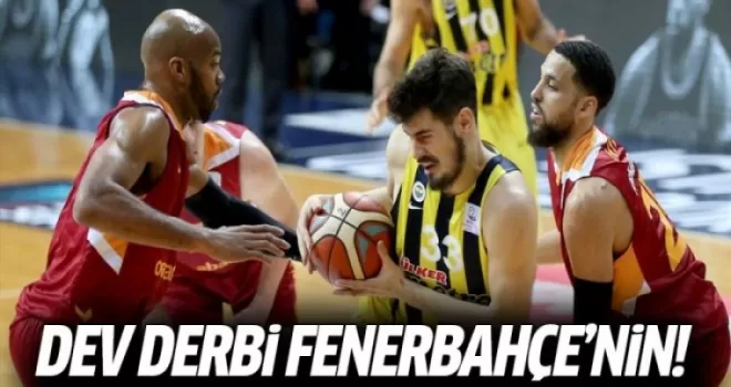 Potada dev derbiyi Fenerbahçe kazandı