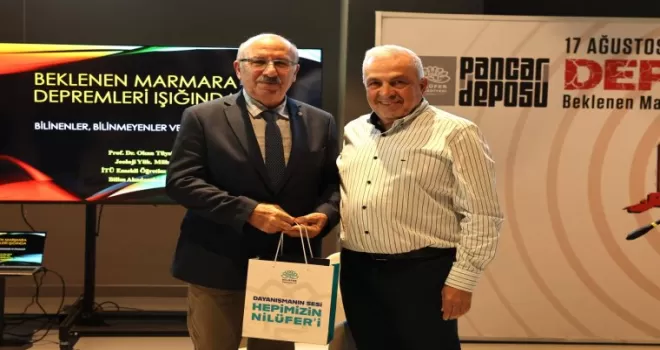 Prof. Dr. Okan Tüysüz uyarılarını Nilüfer’den yaptı