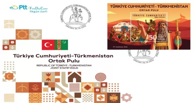 PTT’den ’Türkiye-Türkmenistan’ temalı anma pulu