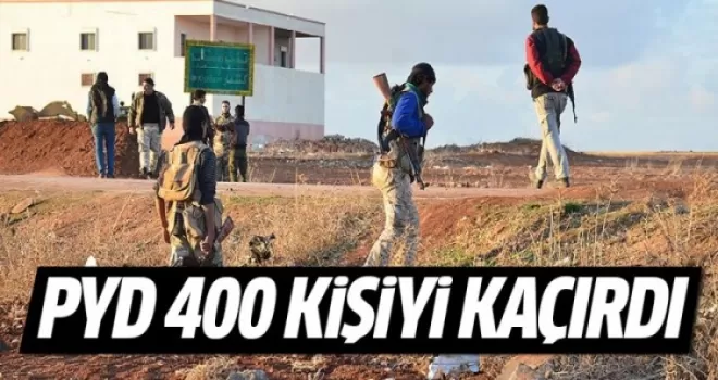 PYD Suriye'de 45 günde 400 kişiyi kaçırdı