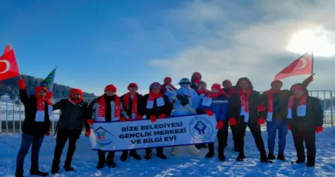 "RİBEGEM" Sarıkamış'ta ecdadına koştu 