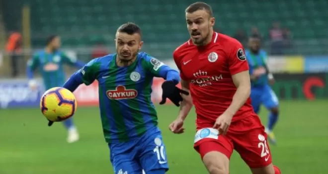 Rize'de puanlar paylaşıldı