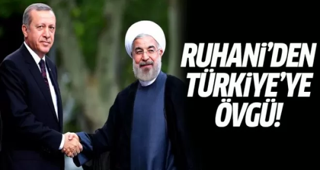 Ruhani'den Türkiye'ye Övgü
