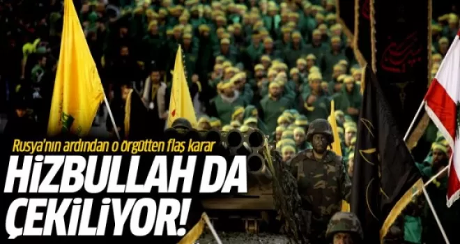 Rusya'nın ardından o örgütten flaş karar!