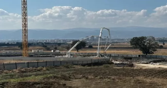 Sağlıkçılar Nefes Doğanköy Projesi’nde beton atma töreni gerçekleşti