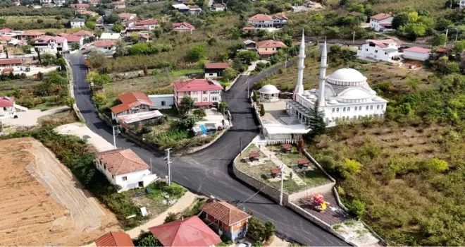 Sakarya Akyazı’da asfalt sevinci