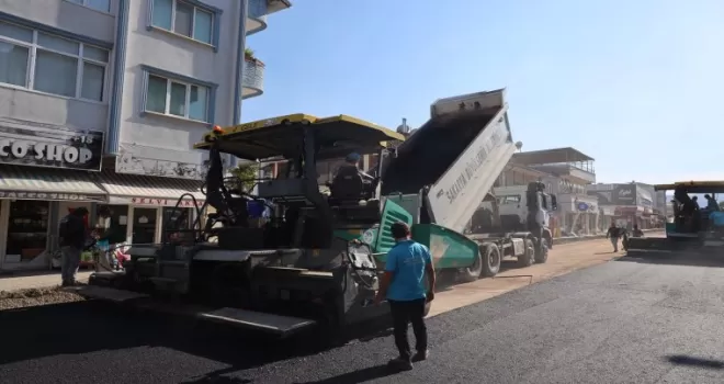 Sakarya Arifiye Atatürk Caddesi’nin üstyapısında son aşama