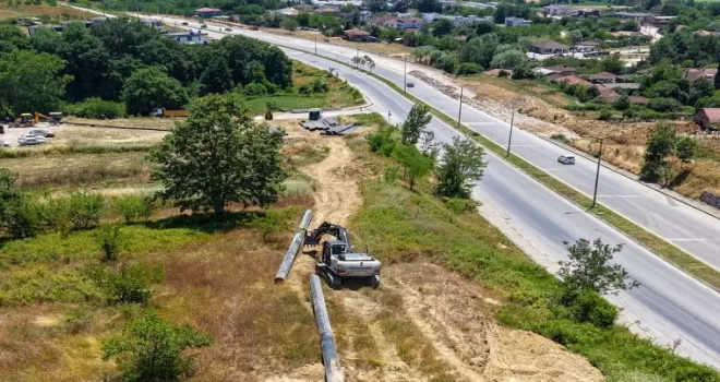 Sakarya’da 17 mahalleye içme suyu ileten ana hat yenileniyor