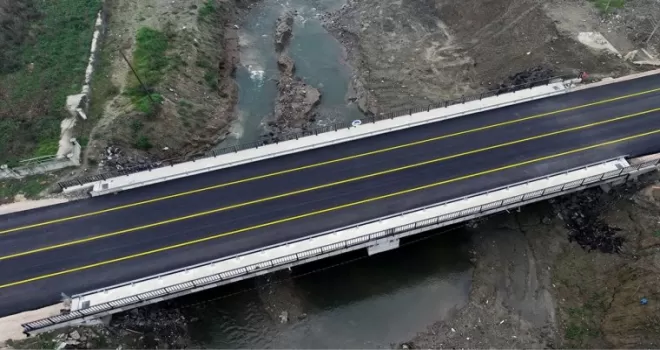 Sakarya’da bu köprü 20 mahalle ve 2 ilçeyi birbirine bağladı