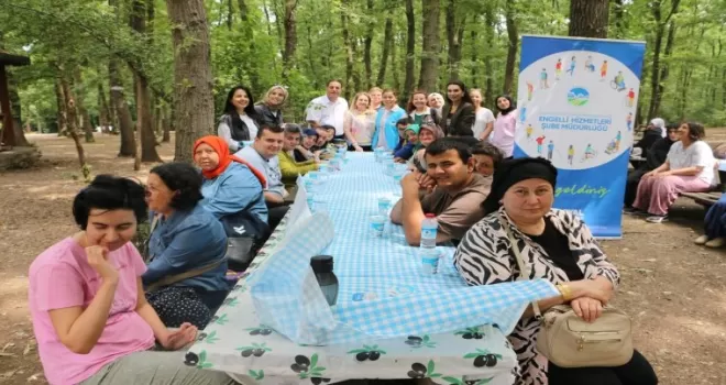 Sakarya’da engelsiz hobi kursiyerleri doğayla buluştu