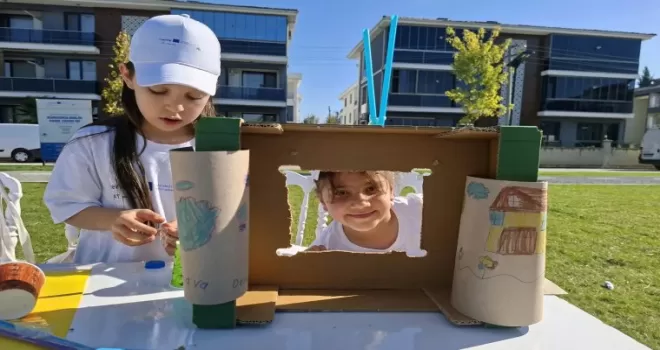 Sakarya’da minikler doğanın izinde