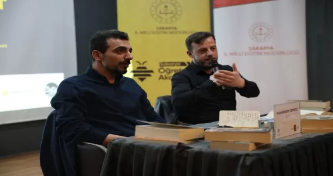 Sakarya’da Ofis Sanat Merkezi’nde Edip Cansever söyleşisi