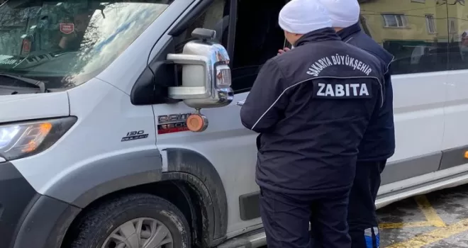 Sakarya’da öğrencilerin güvenliği için sahada tek tek denetim yaptılar