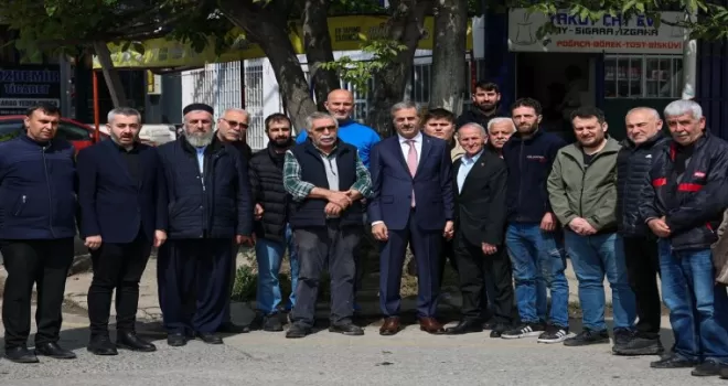 Sakarya’da sanayi esnafıyla buluşuldu