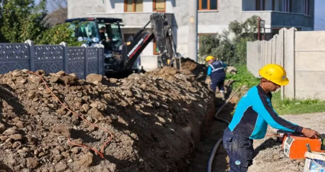 Sakarya’da Sarıgazi’nin altyapısı yeni hat ile artık daha dayanıklı