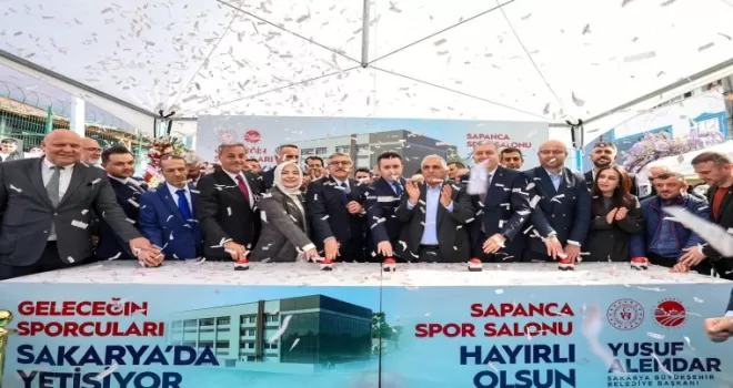 Sakarya’da spor hamlesi... Spor Salonu’nda 4. temel Sapanca’ya