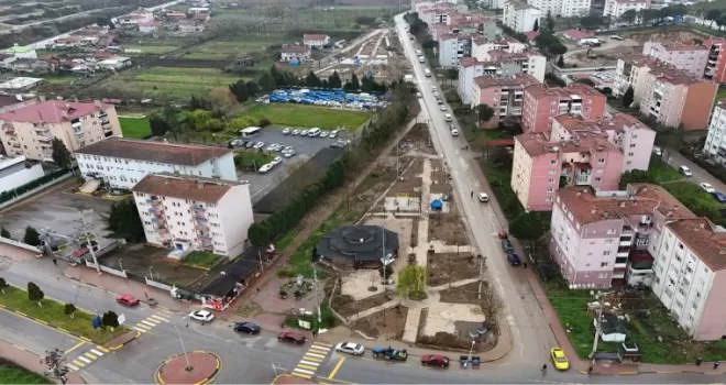 Sakarya Ferizli’nin yeni yaşam alanı tamamlanıyor