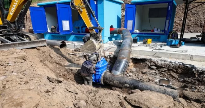 Sakarya Hendek’e yeni pompa sistemi ile saniyede 390 litre su