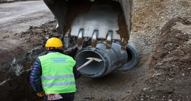 Sakarya Karakamış’ta yağmur suyu altyapısı yeni hat ile güçleniyor
