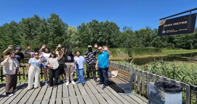 Sakarya’nın doğal güzellikleriyle buluştular