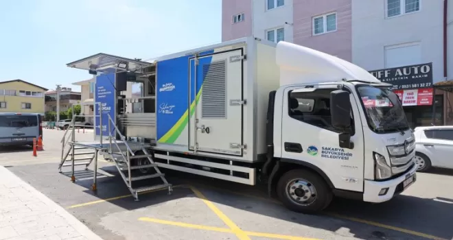 Sakarya’nın mobil ikram aracı hizmete hazır