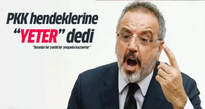 Sakık'tan hendek tepkisi