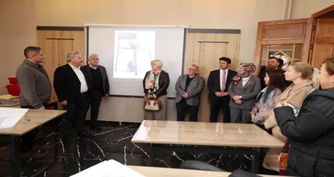 Sanat Melikgazi, Kayseri Kent Konseyi’ni ağırladı