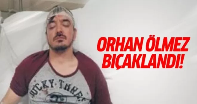 Sanatçı Orhan Ölmez bıçaklandı