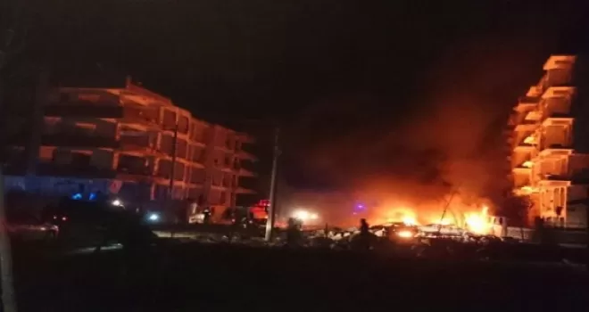 Şanlıurfa'da Savcılar Sitesi'nde patlama
