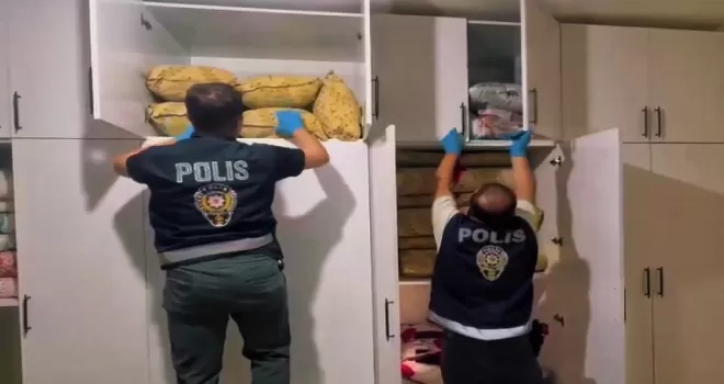Şanlıurfa merkezli 11 ilde dev narkotik operasyonu! 35 suç örgütü çökertildi