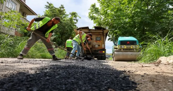 SASKİ’den Erenler’in 23 mahallesine asfalt