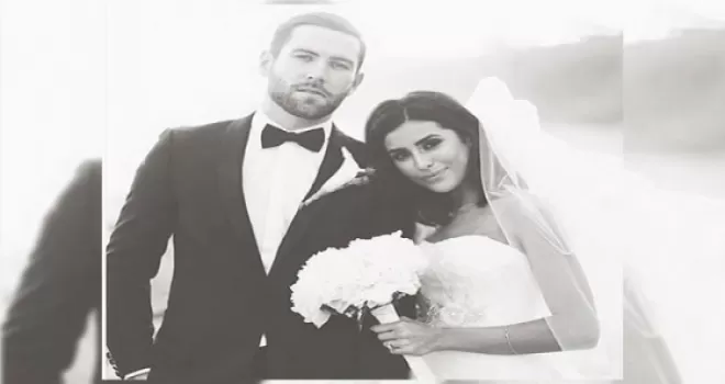 Sazan Barzani, ABD'li Henrics’le evlendi