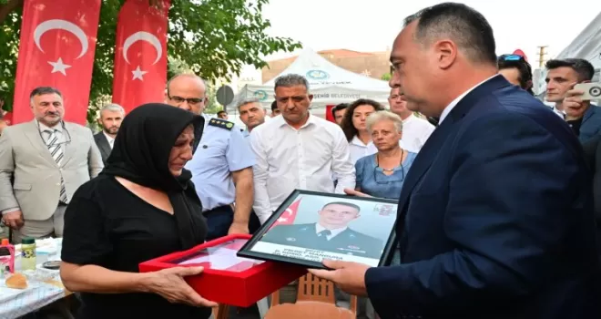 Şehit Fikret Mangura vefatının 7. gününde dualarla anıldı