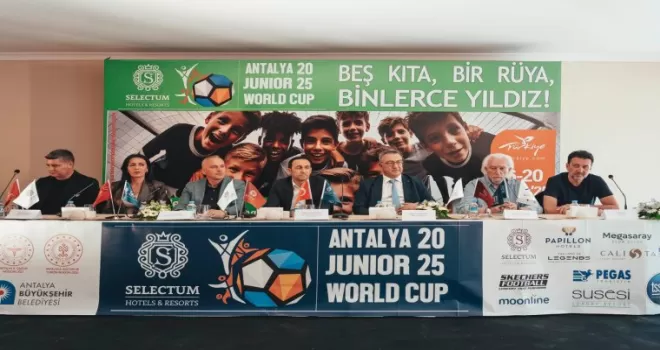Selectum Junior World Cup Antalya’da başladı... Minikler sahada, dünya izliyor