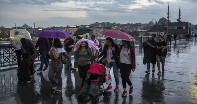 Serin ve yağışlı hava geliyor