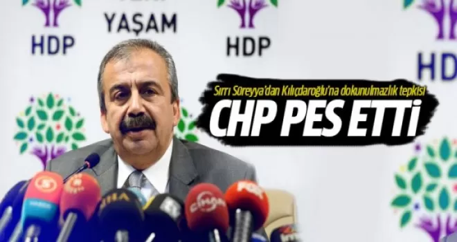Sırrı Süreyya'dan Kılıçdaroğlu'na sert tepki