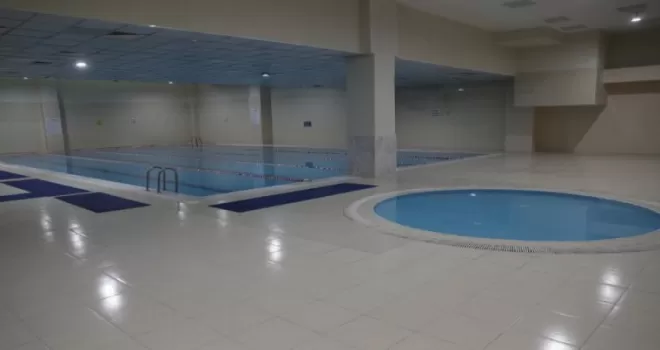 Sivas’ta kadınlara özel havuzda yenileme