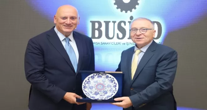 Süreyya Ciliv BUSİAD’ın konuğu oldu