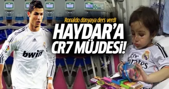 Suriyeli Mülteci Haydar Mustafa, Ronaldo ile buluşacak
