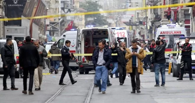 Taksim İstiklal Caddesi’ndeki patlama dünya basınında
