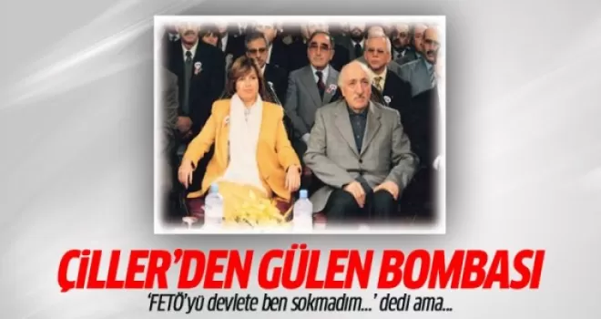 Tansu Çiller'den Fethullah Gülen açıklaması: FETÖ'yü devlete ben sokmadım