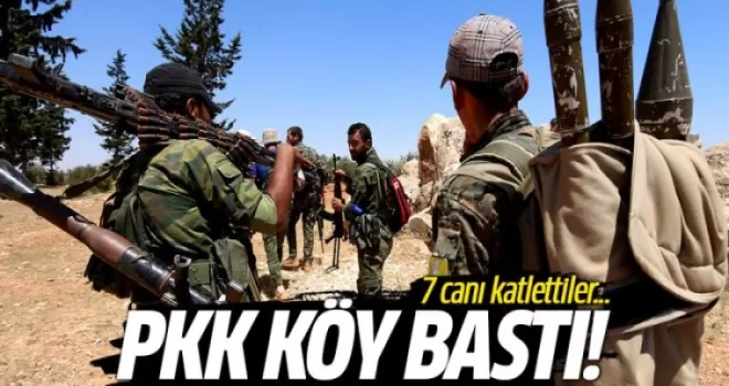 Terör Örgütü PKK'dan Alçak Hamle! Köy Basıp 7 Canı Katlettiler