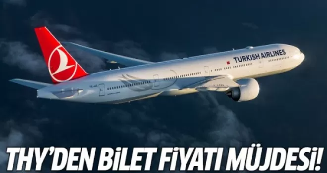 THY'den Bilet Fiyatı Müjdesi
