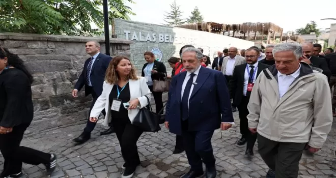 TKB üyelerinden Kayseri Talas Osmanlı Sokağı’na övgü
