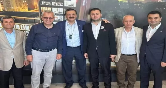 TOBB  Başkanı Hisarcıklıoğlu’ndan Çorlu Ticaret Borsasına taziye ziyareti