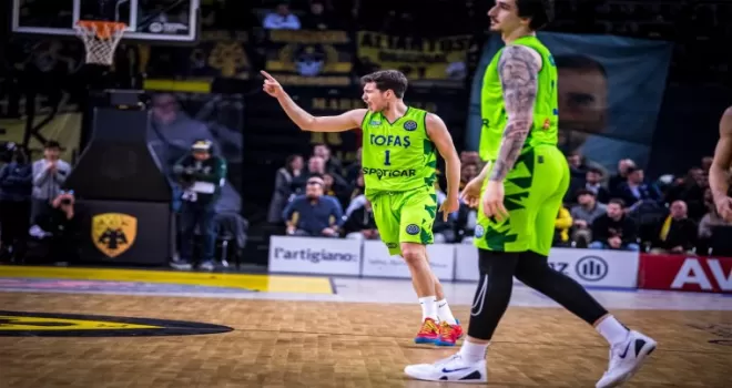 TOFAŞ, Yunanistan’dan 96-88 mağlup döndü