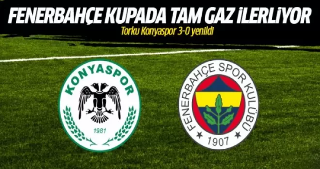 Torku Konyaspor 0-3 Fenerbahçe MAÇ SONUCU