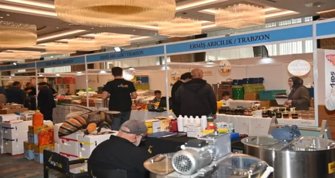 Trabzon’da Arıcılık Fuarı kapılarını açtı