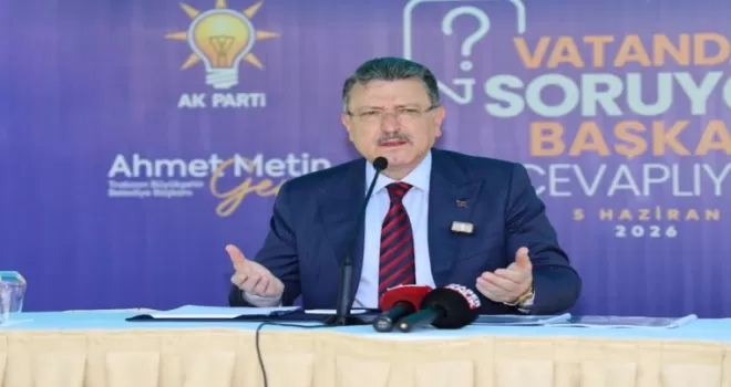 Trabzon’da Başkan Genç Yeşilova’da vatandaşlarla buluştu